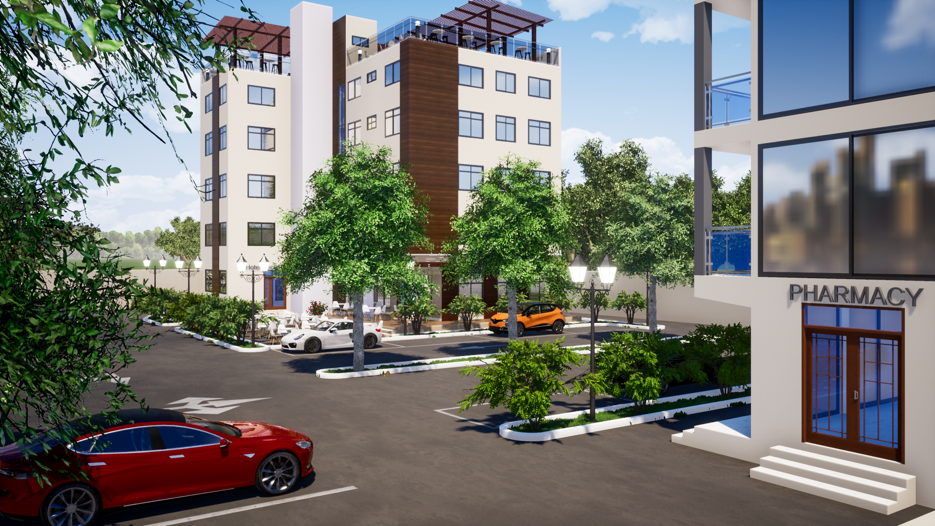 Airport 24SEVEN – Furnished Apartments & Mixed-Use Development, Ofankor