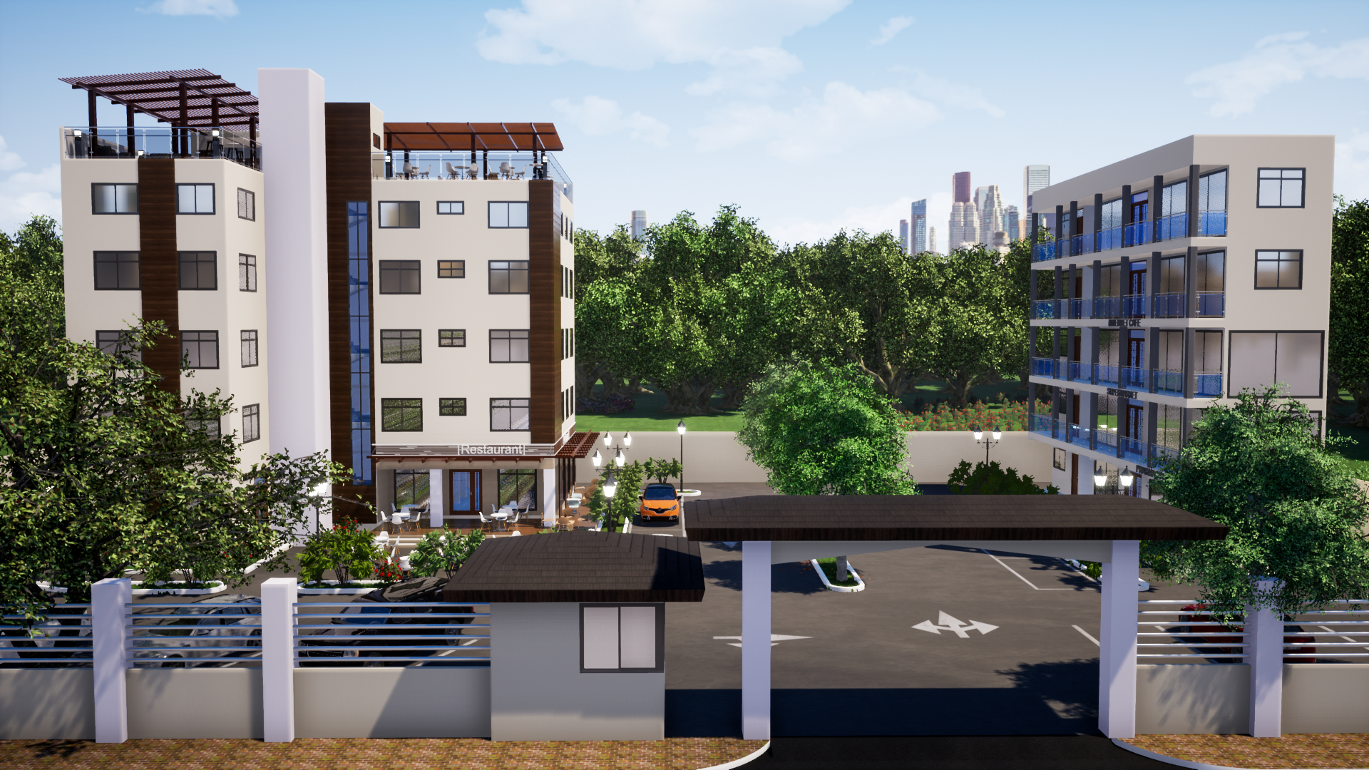 Airport 24SEVEN – Furnished Apartments & Mixed-Use Development, Ofankor